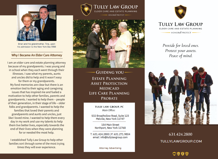 Tully Law Group Brochure Elder Care and Estate Planning